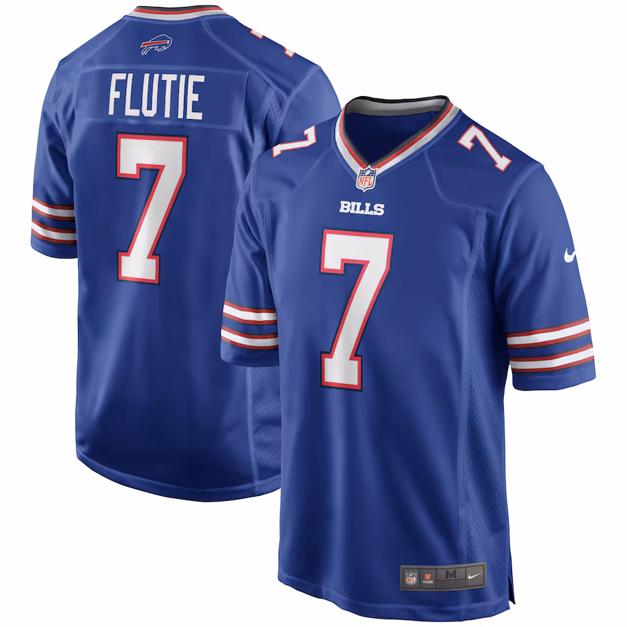 Men's Buffalo Bills Doug Flutie Nike Royal Game Retired Player Jersey - Ujersey NFL Shop