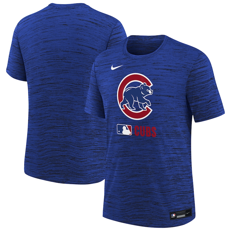 Youth Chicago Cubs Nike Royal Authentic Collection Velocity Performance T-Shirt - Ujersey NFL Shop