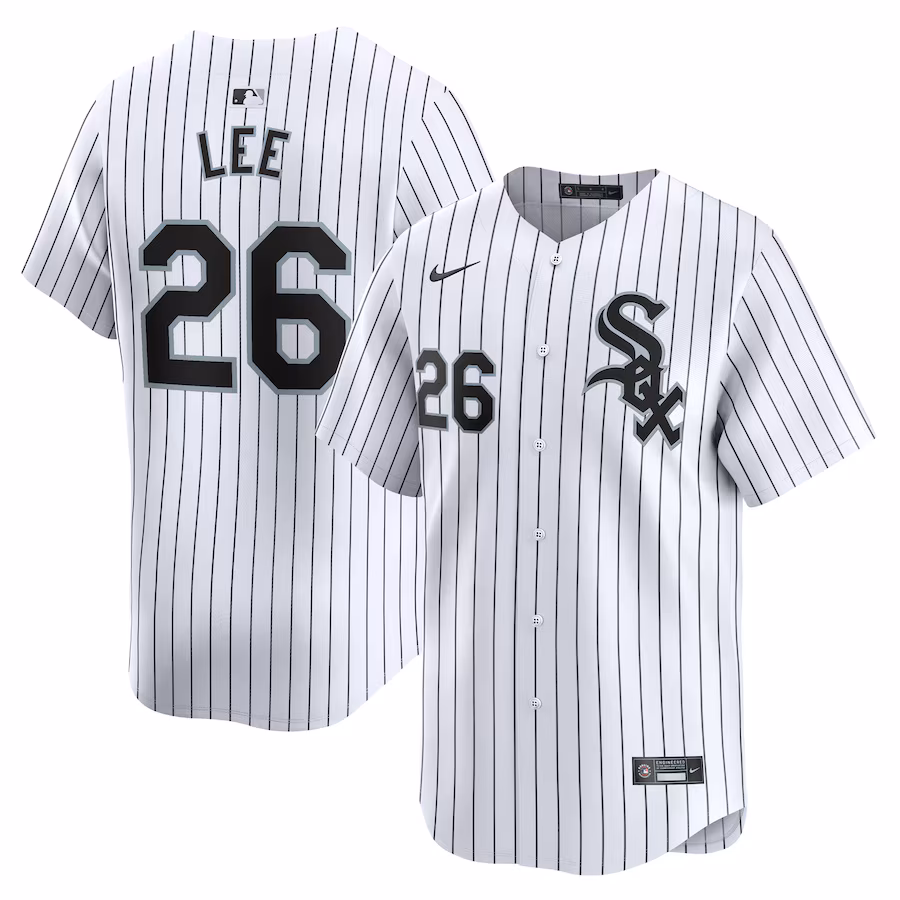 Men's Chicago White Sox Korey Lee Nike White Home Limited Player Jersey - Ujersey