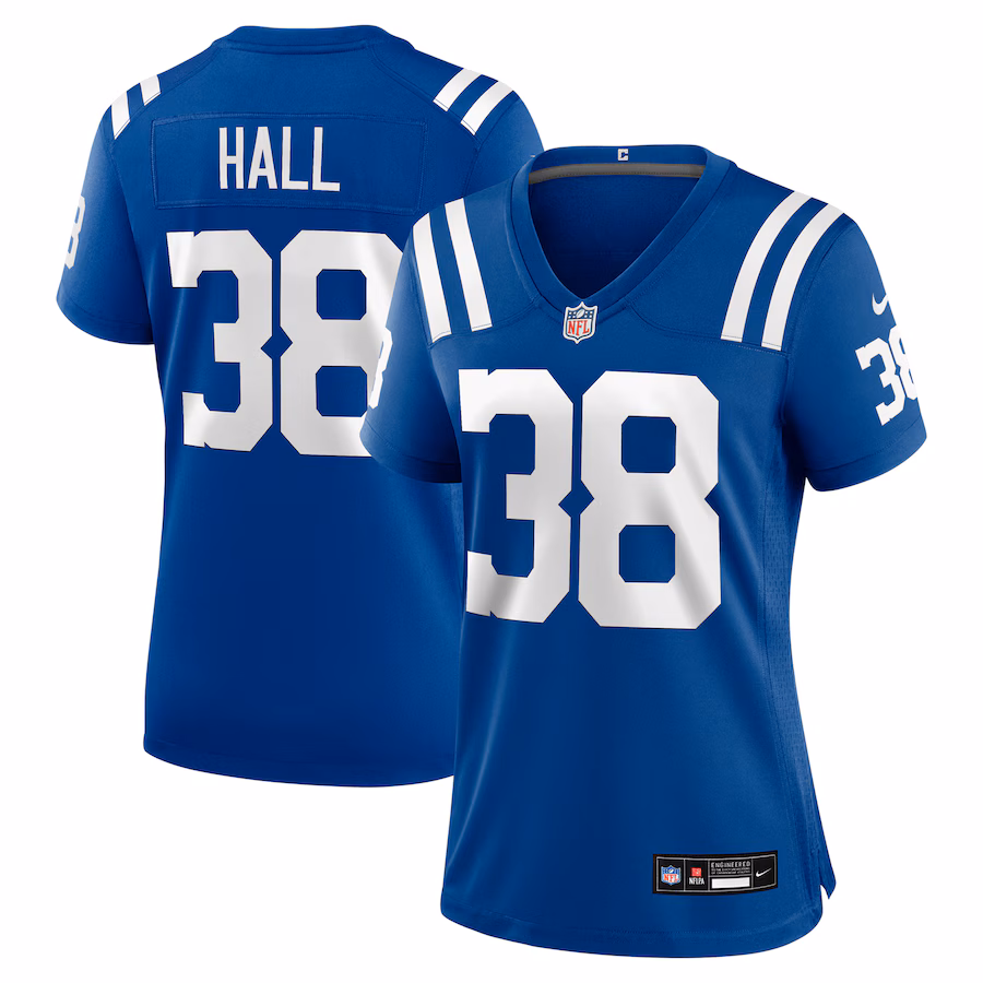 Women's Indianapolis Colts Darren Hall Nike Royal Game Jersey - Ujersey NFL Shop