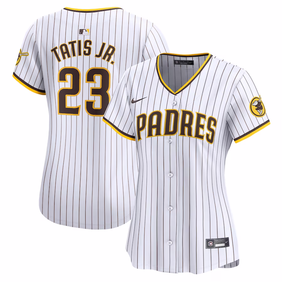 Women's San Diego Padres Fernando Tatis Jr. Nike White Home Limited Player Jersey - Ujersey NFL Shop