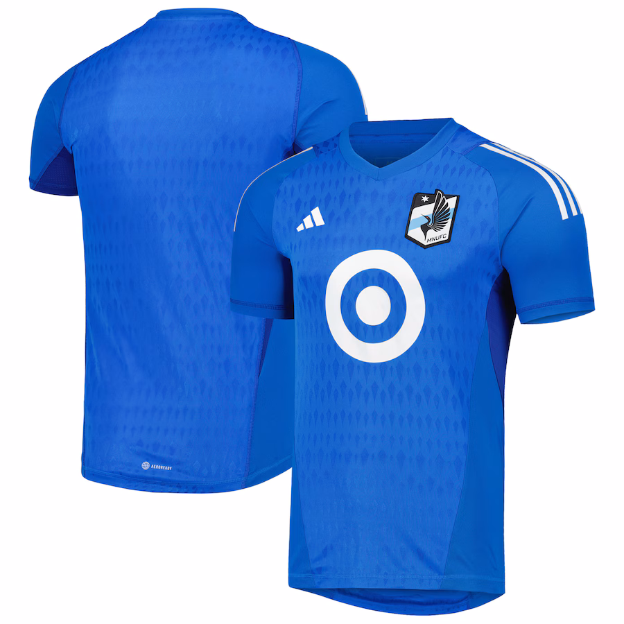 Men's Minnesota United FC adidas Blue 2023 Replica Goalkeeper Jersey - Ujersey NFL Shop