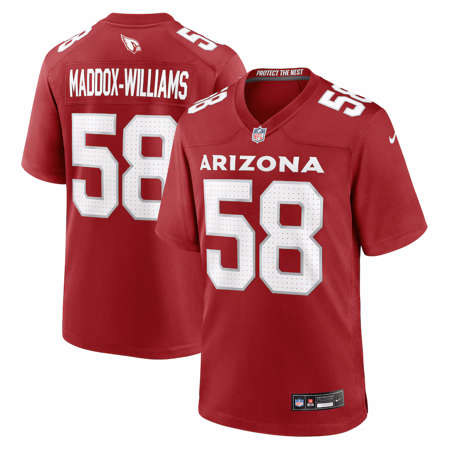 Men's Arizona Cardinals Tyreek Maddox-Williams Nike  Cardinal  Game Jersey - Ujersey
