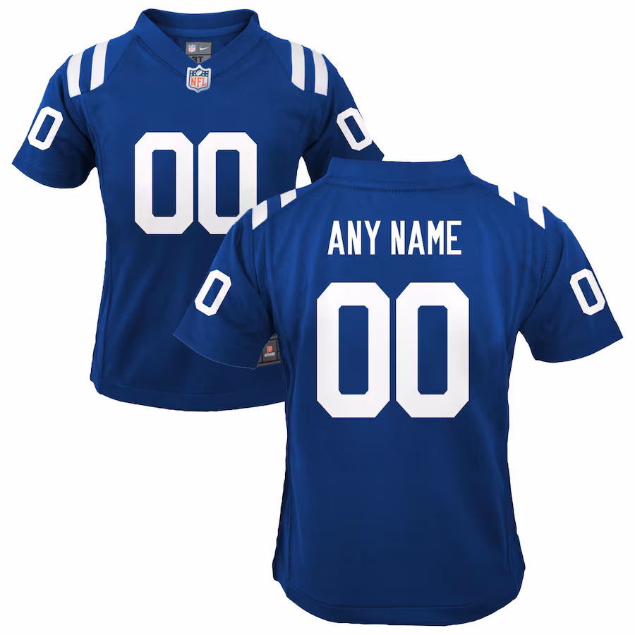 Youth Nike Indianapolis Colts Royal Custom Game Jersey - Ujersey NFL Shop