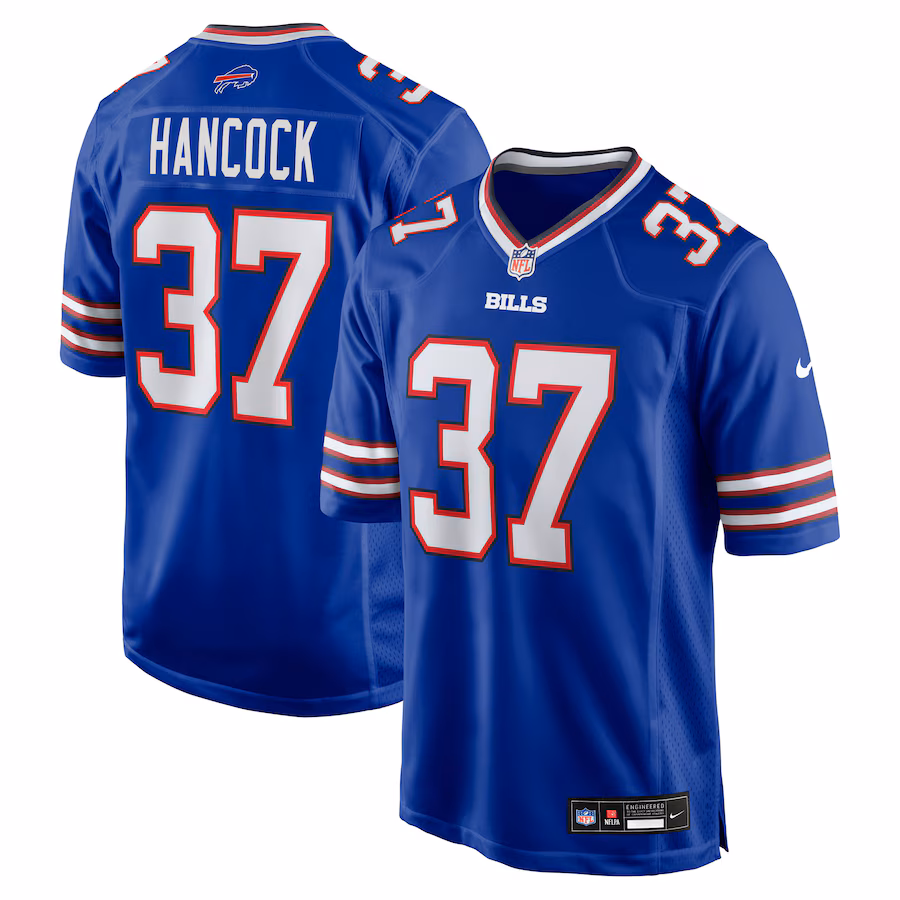 Men's Buffalo Bills Jordan Hancock Nike Royal Team Game Jersey - Ujersey NFL Shop
