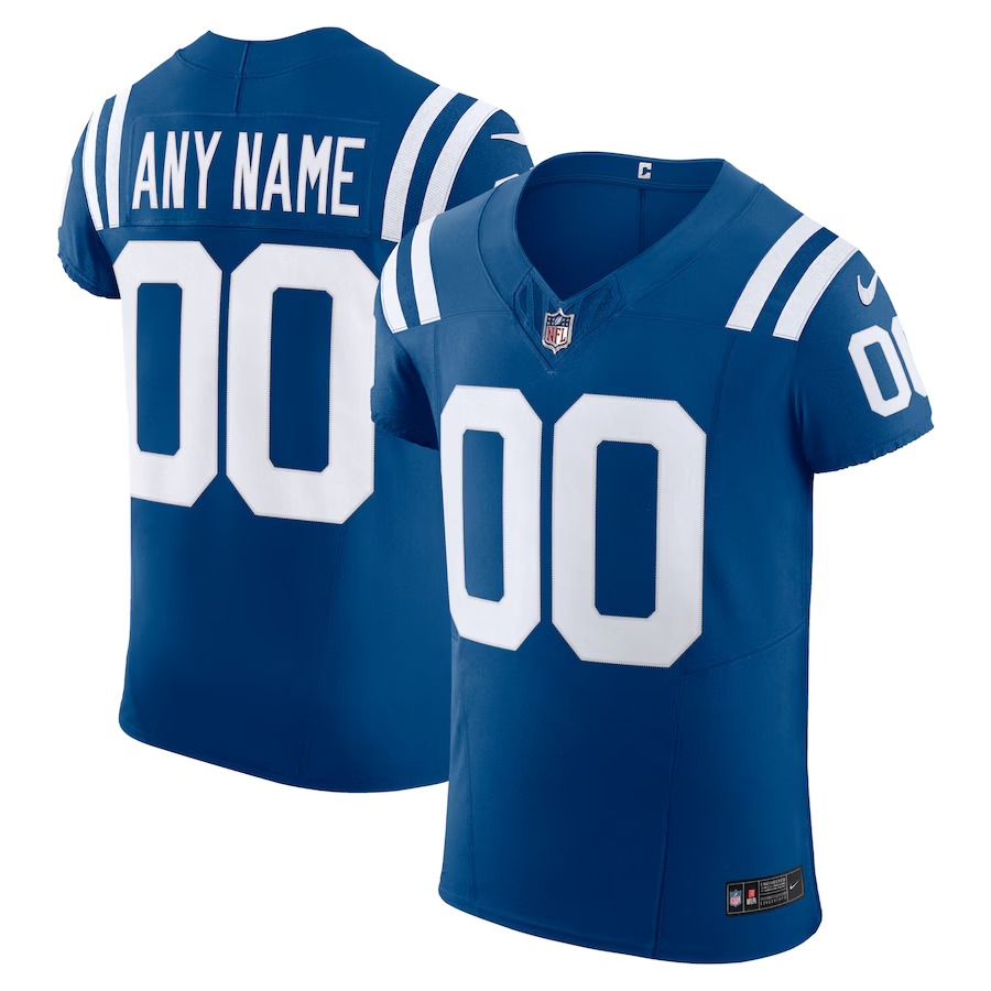 Men's Indianapolis Colts Nike Royal Vapor F.U.S.E. Elite Custom Jersey - Ujersey NFL Shop