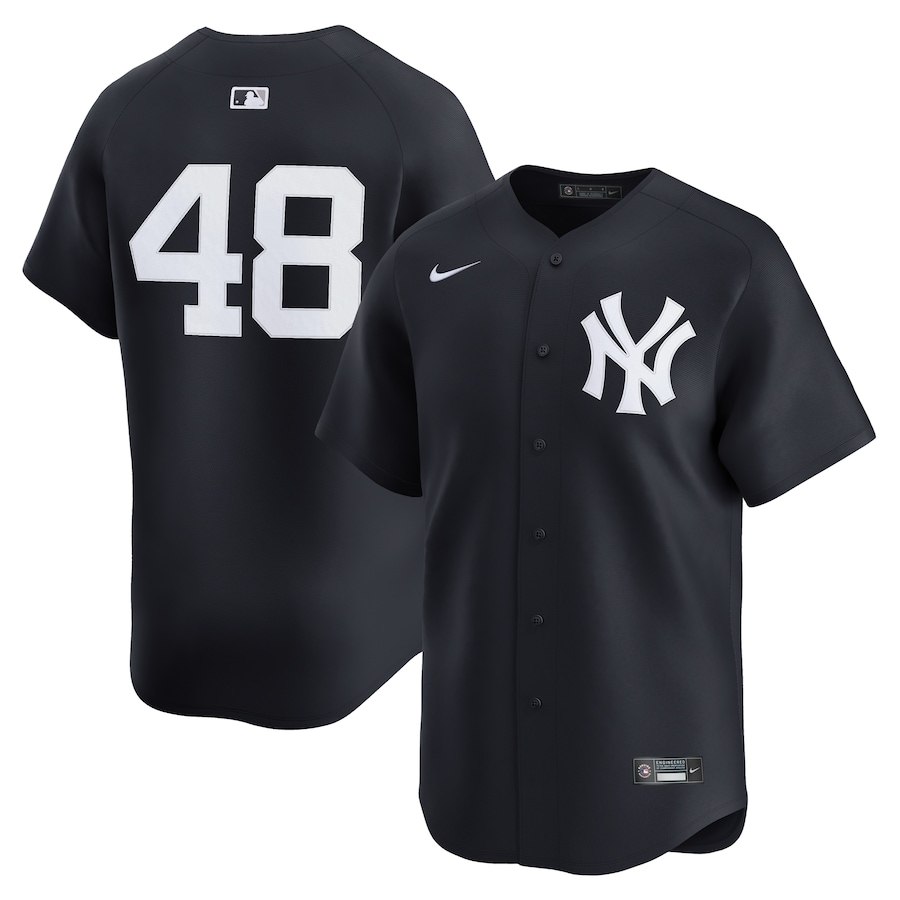 Men's New York Yankees Paul Goldschmidt Nike Navy Alternate 2 Limited Jersey - Ujersey