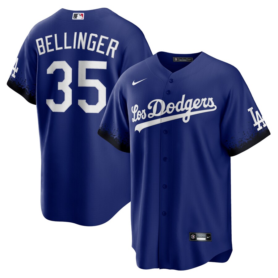 Men's Los Angeles Dodgers Cody Bellinger Nike Royal City Connect Replica Player Jersey - Ujersey