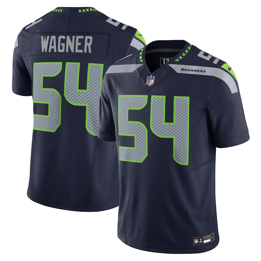 Men's Seattle Seahawks Bobby Wagner Nike Navy Vapor F.U.S.E. Limited Jersey - Ujersey NFL Shop