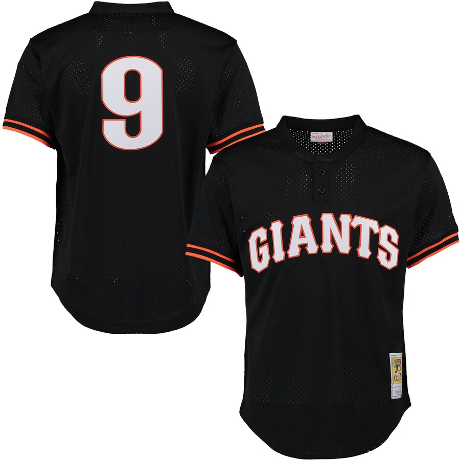 Men's San Francisco Giants Matt Williams Mitchell & Ness Black Cooperstown Mesh Batting Practice Jersey - Ujersey NFL Shop