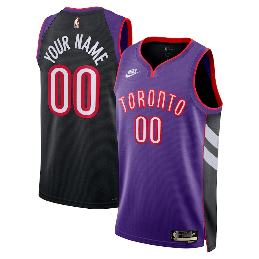 Unisex Adult Toronto Raptors Nike Purple Swingman Custom Jersey - Classic Edition - Ujersey NFL Shop