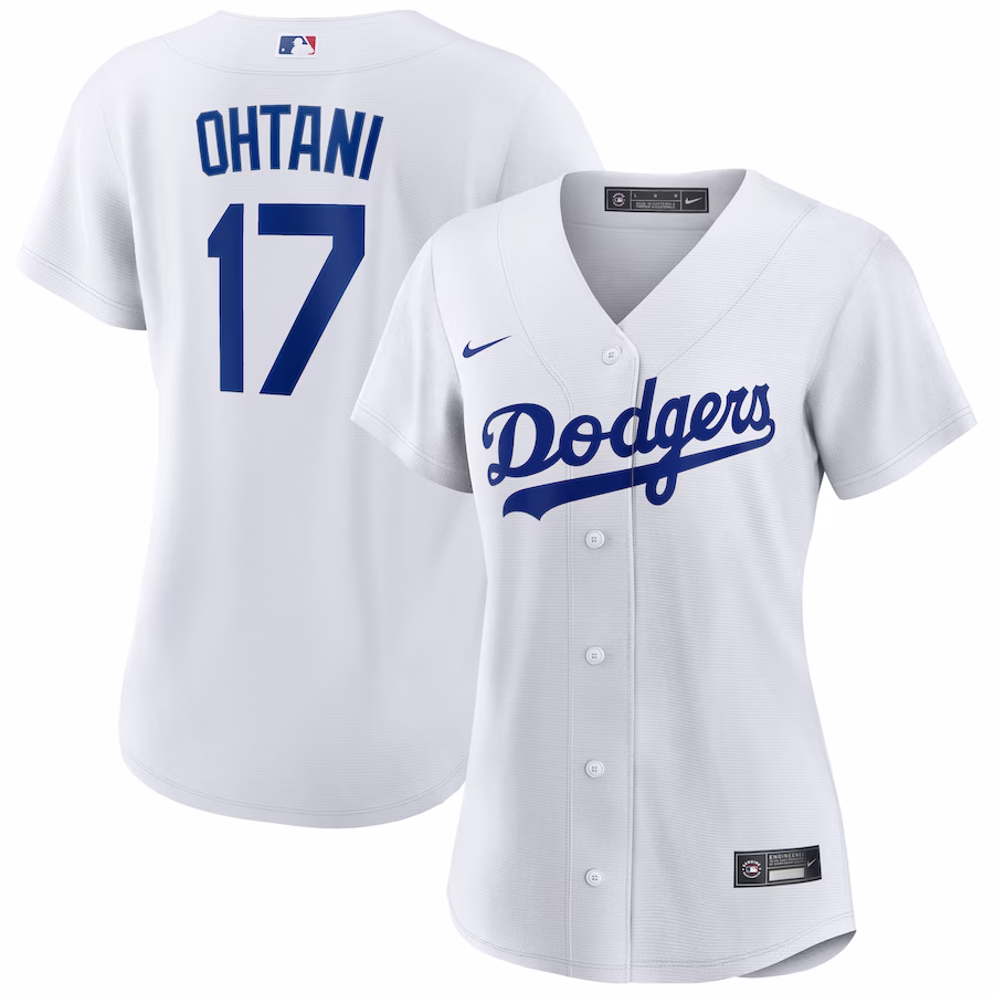 Women's Los Angeles Dodgers Shohei Ohtani Nike White Home Replica Player Jersey - Ujersey NFL Shop