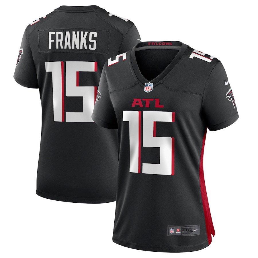 Women's Atlanta Falcons Feleipe Franks Nike Black Game Jersey - Ujersey NFL Shop