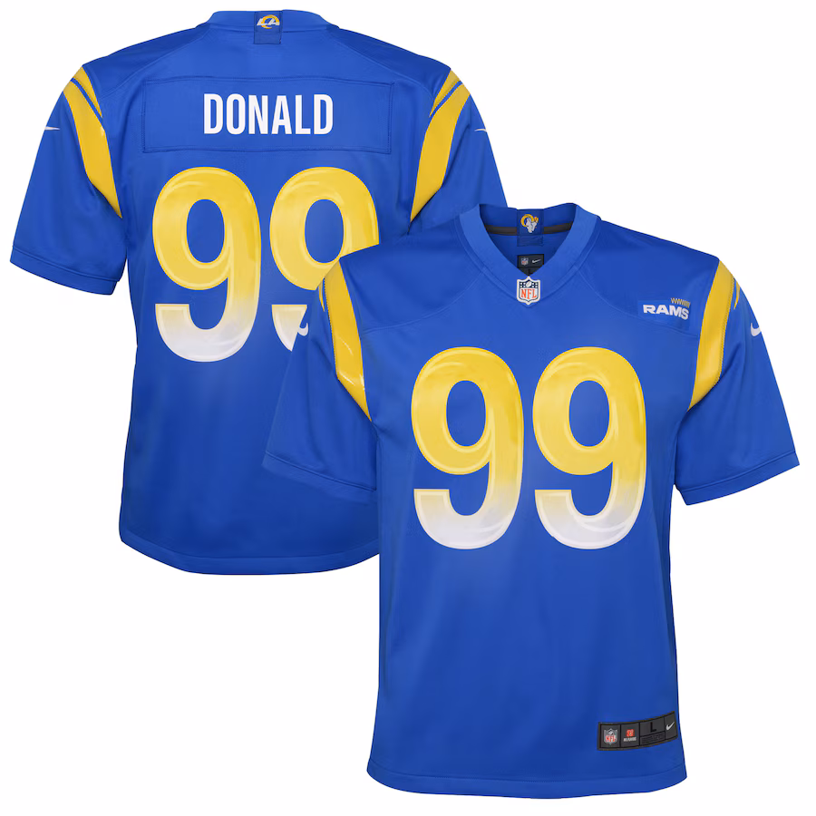 Youth Los Angeles Rams Aaron Donald Nike Royal Game Jersey - Ujersey NFL Shop