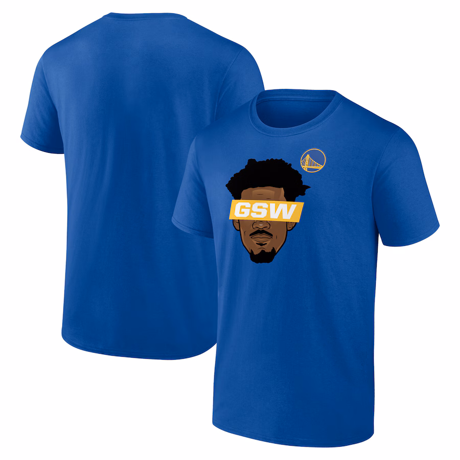 Men's Golden State Warriors Jimmy Butler III Royal Player T-Shirt - Ujersey