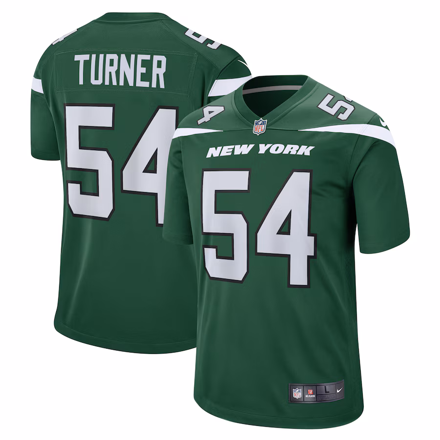 Men's New York Jets Billy Turner Nike Gotham Green  Game Jersey - Ujersey NFL Shop