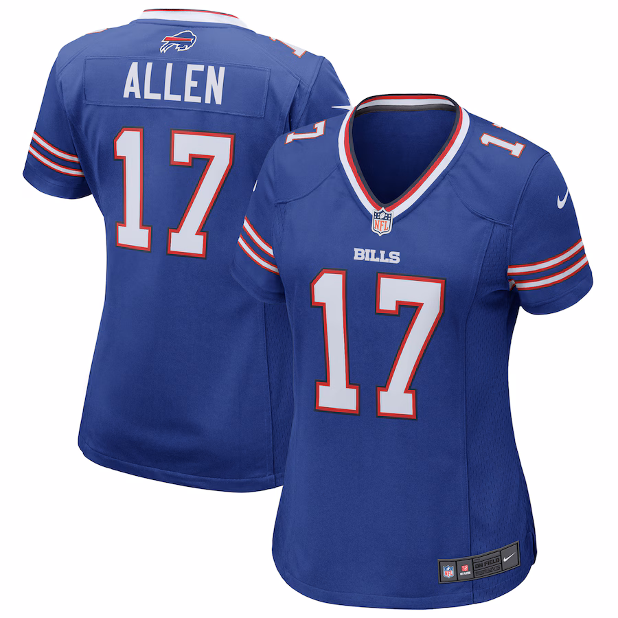 Women's Nike Josh Allen Royal Buffalo Bills Game Jersey - Ujersey NFL Shop