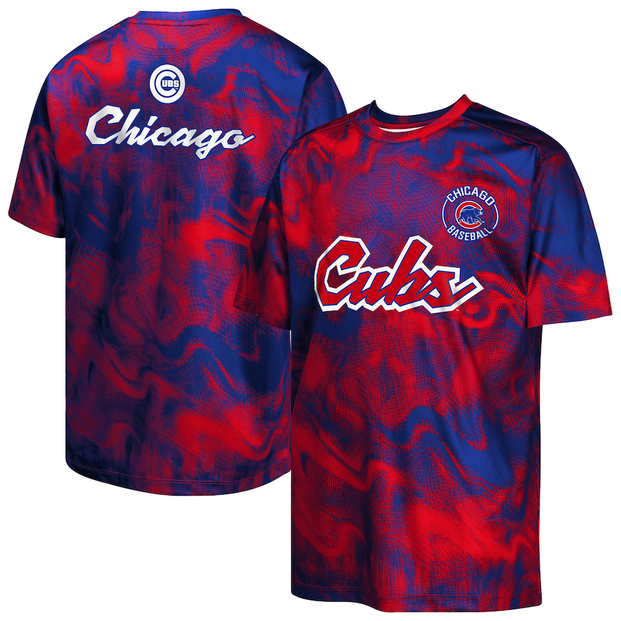 Youth Chicago Cubs Royal/Red Pinch Hitter T-Shirt - Ujersey NFL Shop