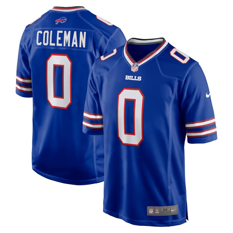 Men's Buffalo Bills Keon Coleman Nike Royal Player Game Jersey - Ujersey NFL Shop