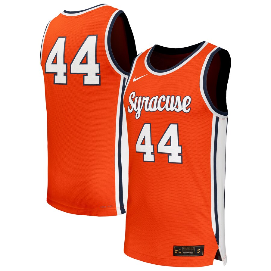 Men's Nike #44 Orange Syracuse Orange Replica Basketball Jersey - Ujersey NFL Shop