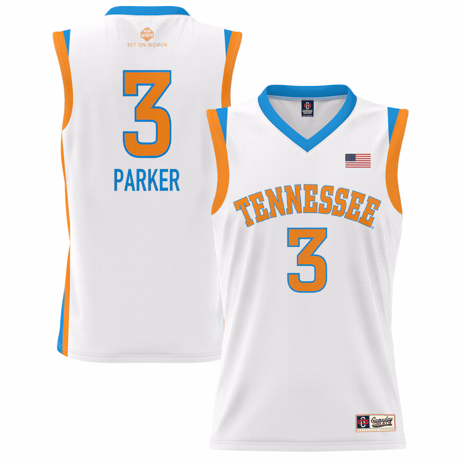 Youth GameDay Greats Candace Parker White Tennessee Volunteers Lightweight Basketball Alumni Jersey - Ujersey NFL Shop