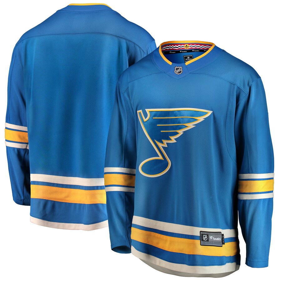Youth St. Louis Blues Fanatics Branded Blue Alternate Breakaway Jersey - Ujersey NFL Shop