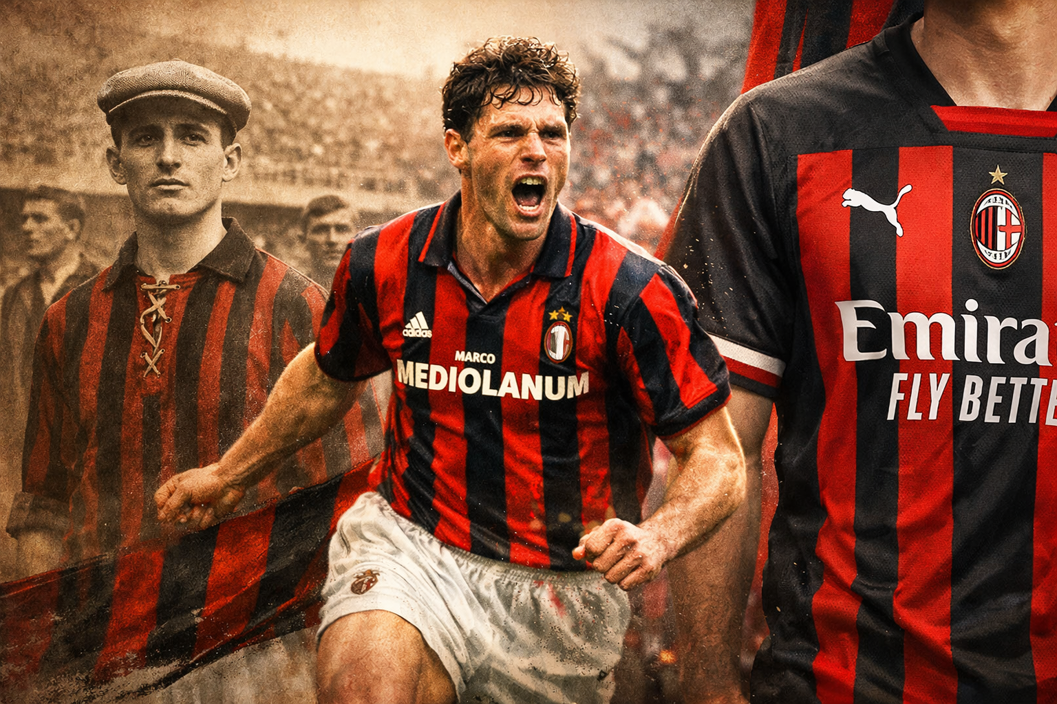 The Rossoneri Legend: A History of the AC Milan Jersey - Ujersey NFL Shop
