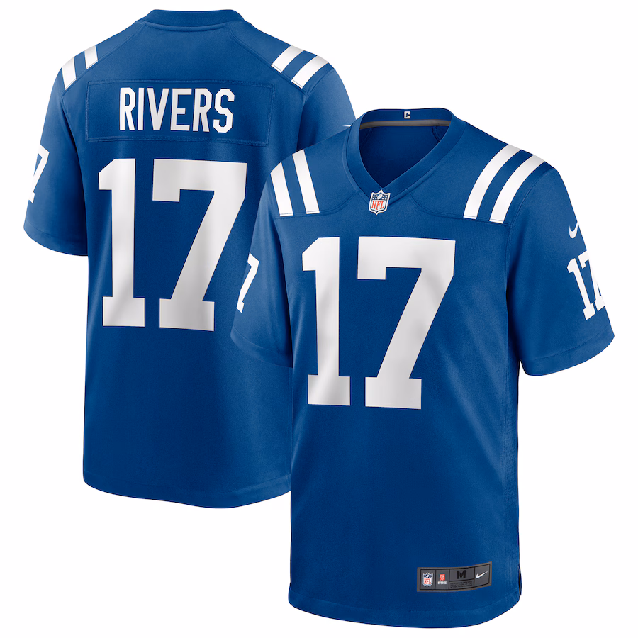 Men's Indianapolis Colts Philip Rivers Nike Royal Game Jersey - Ujersey NHL