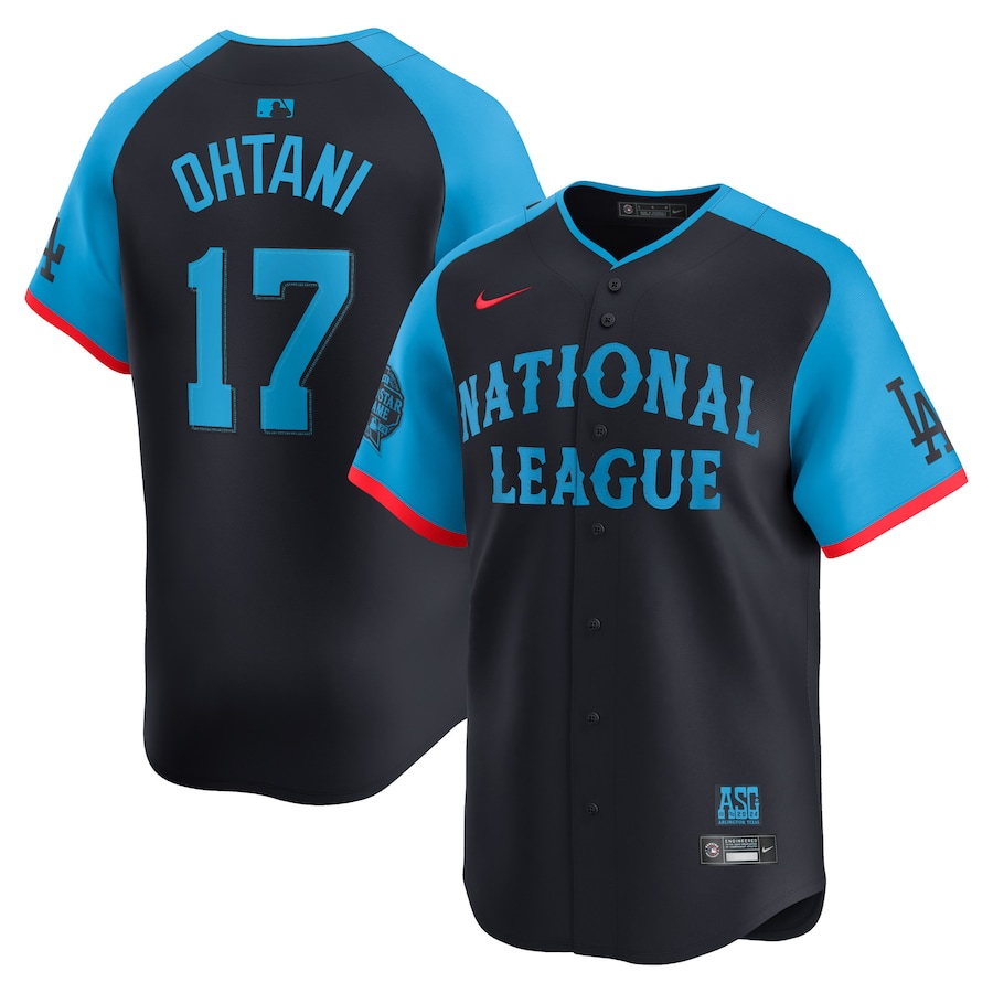 Men's National League Shohei Ohtani Nike Navy 2024 MLB All-Star Game Limited Player Jersey - Ujersey Shop