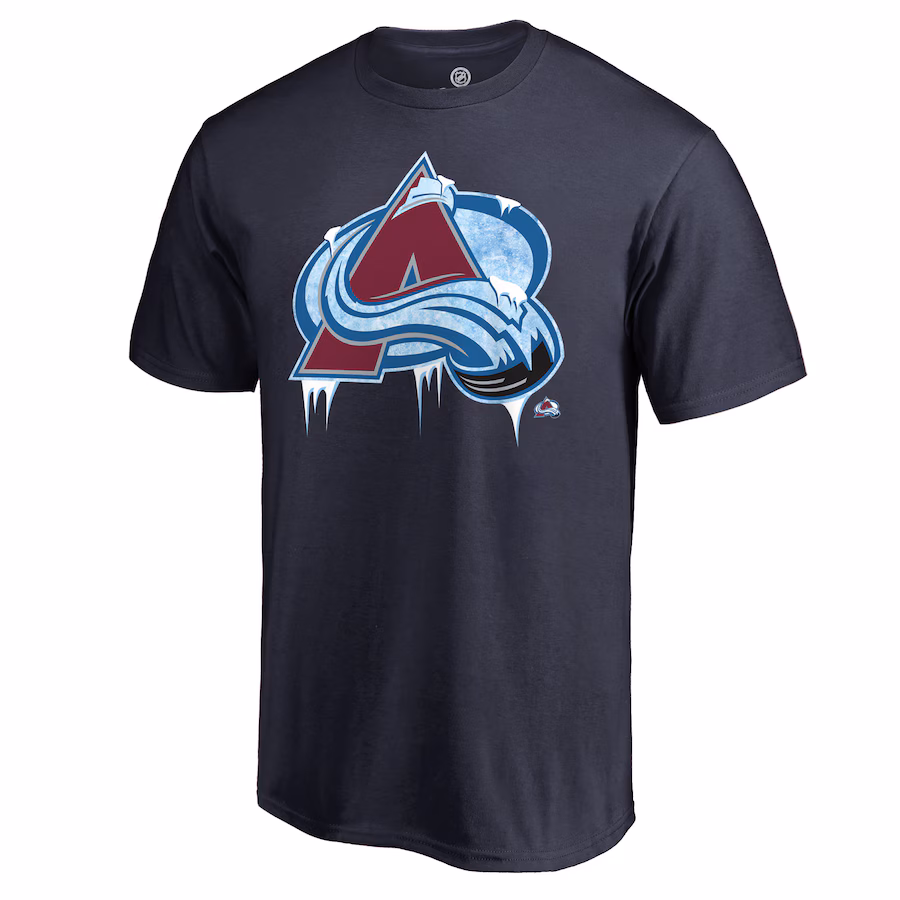 Men's Colorado Avalanche Navy Hometown Collection Local T-Shirt - Ujersey Shop