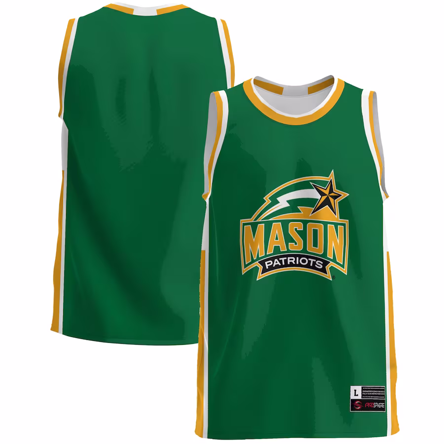George Mason Patriots GameDay Greats  Lightweight Basketball Jersey - Green - Ujersey Shop