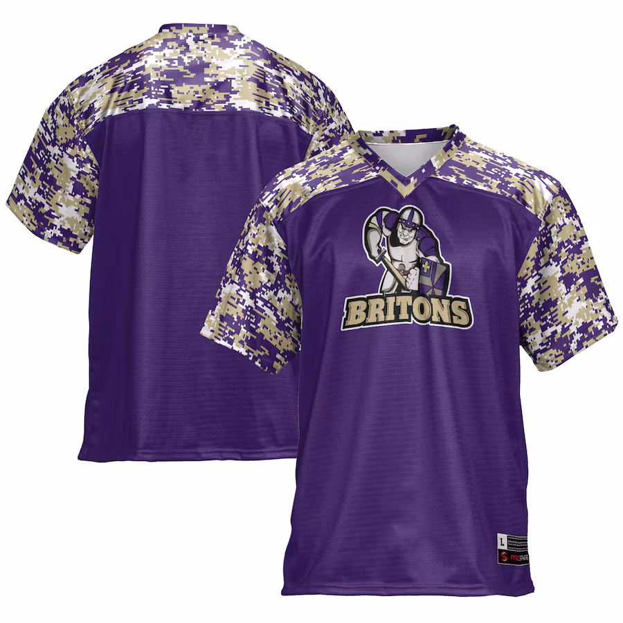 Men's GameDay Greats Purple Albion Britons Football Jersey - Ujersey Shop