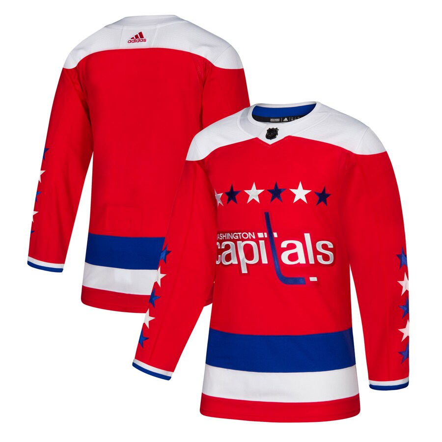 Men's Washington Capitals adidas Red Alternate Authentic Jersey - Ujersey Shop