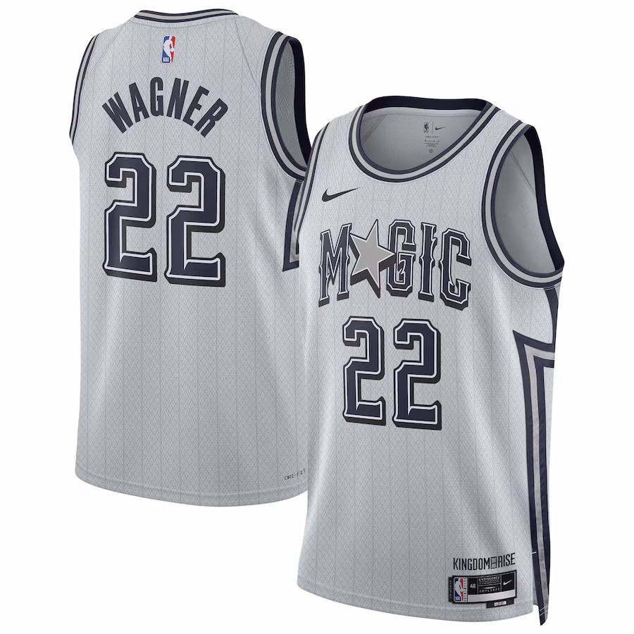 Unisex Orlando Magic Franz Wagner Nike Silver 2024/25 Swingman Player Jersey - City Edition - Ujersey Shop
