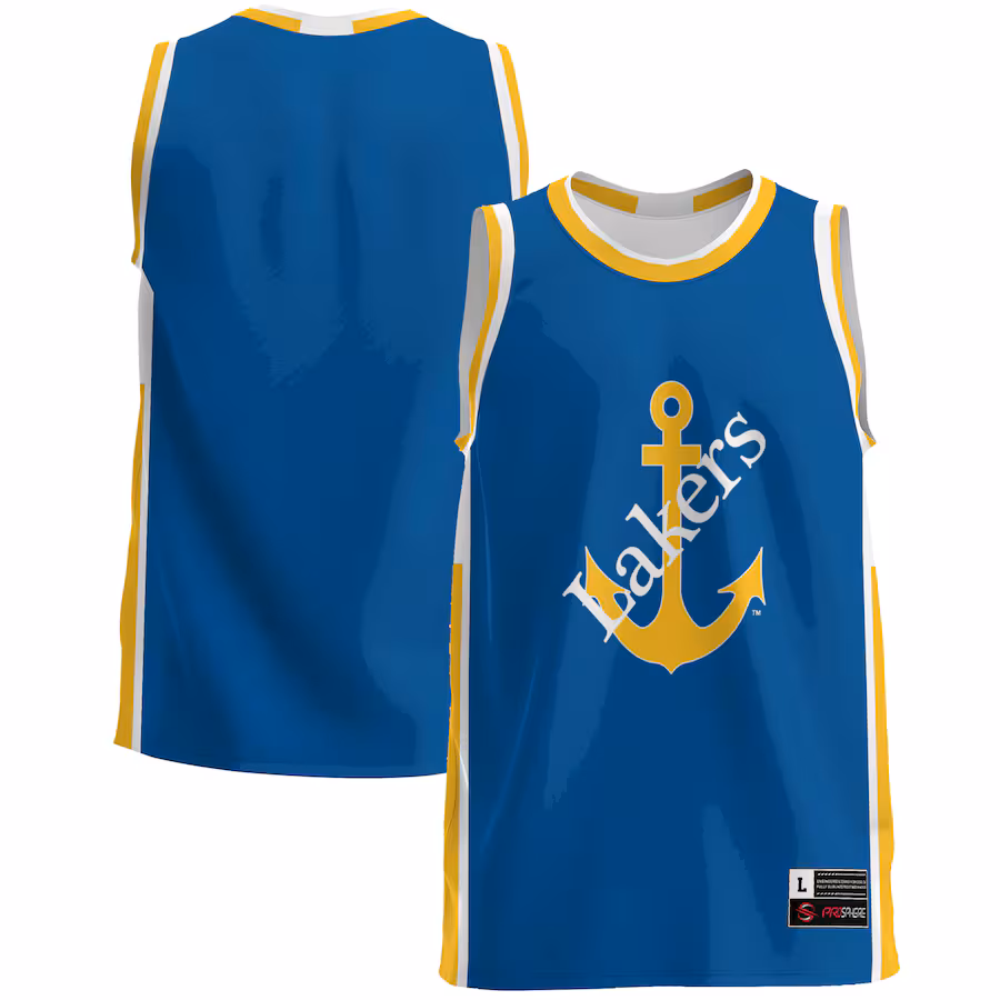 Men's GameDay Greats  Royal Lake Superior State Lakers  Lightweight Basketball Jersey - Ujersey Shop