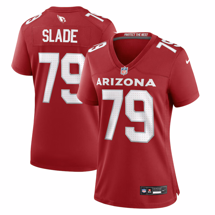 Women's Arizona Cardinals Jacob Slade Nike  Cardinal  Game Jersey - Ujersey Shop