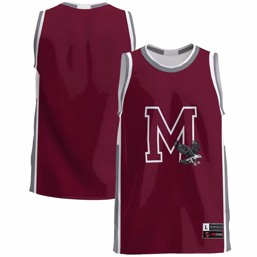 Men's GameDay Greats  Maroon Maryland Eastern Shore Hawks  Lightweight Basketball Jersey - Ujersey Shop