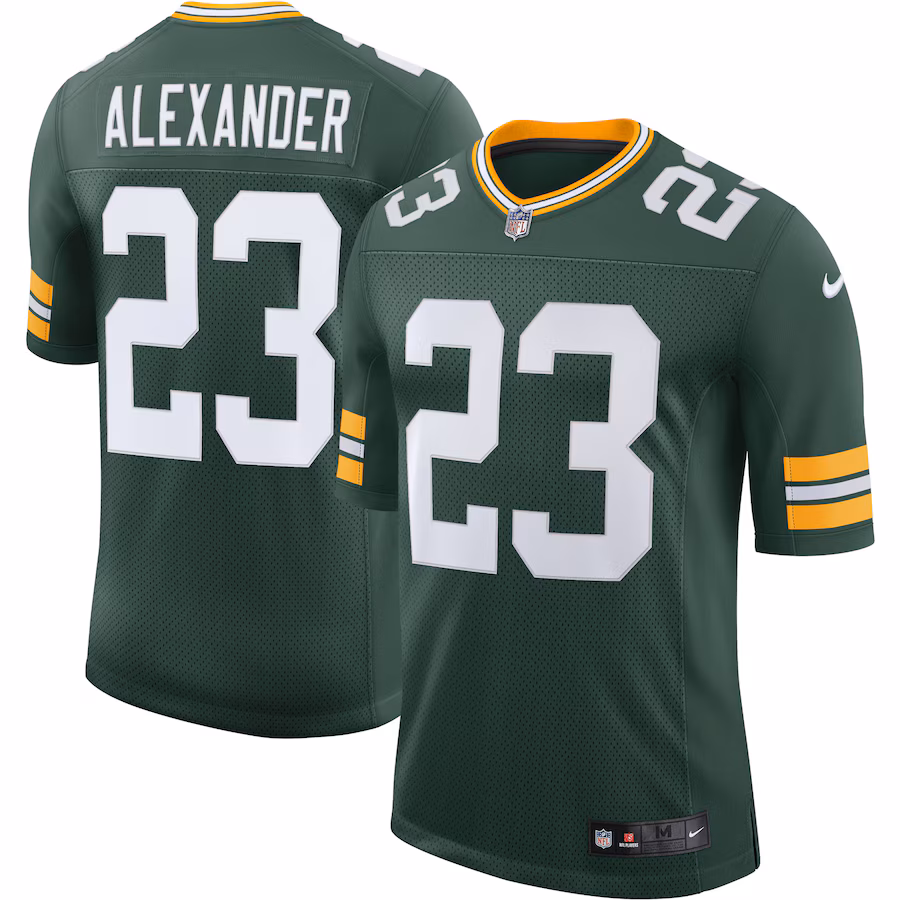 Men's Green Bay Packers Jaire Alexander Nike Green Limited Jersey - Ujersey Shop