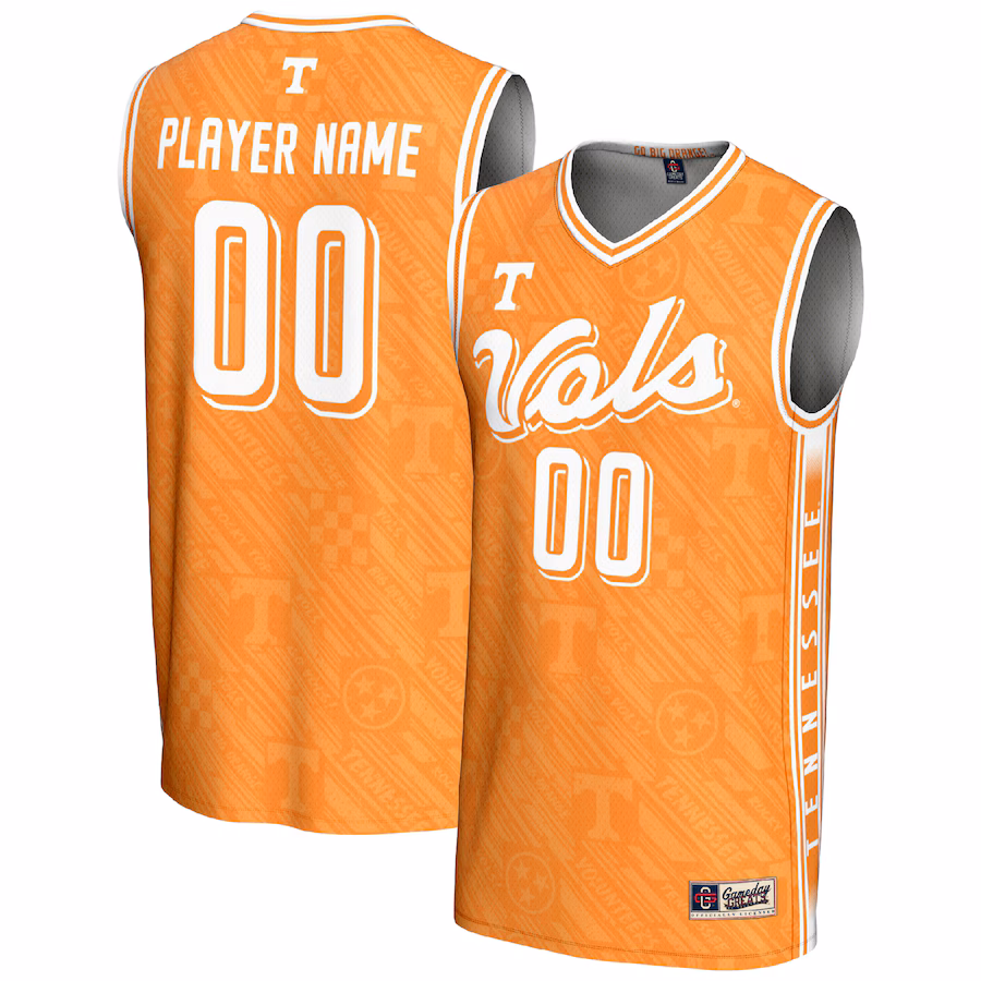 Tennessee Lady Vols GameDay Greats Unisex NIL Pick-A-Player Women's Basketball Lightweight Highlight Print Jersey - Tennessee Orange - Ujersey Shop