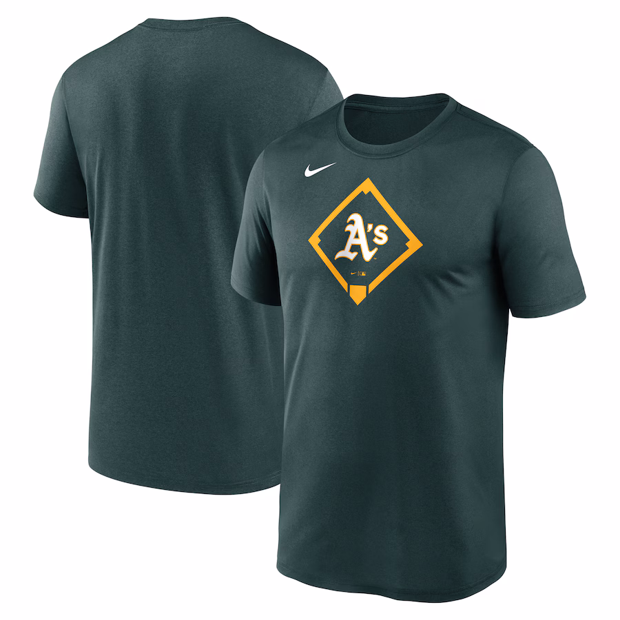 Men's Athletics Nike Green Icon Legend Performance T-Shirt - Ujersey Shop