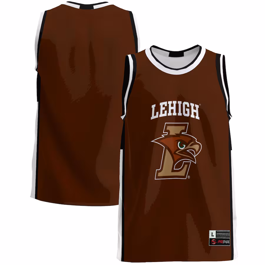 Men's GameDay Greats  Brown Lehigh Mountain Hawks  Lightweight Basketball Jersey - Ujersey Shop