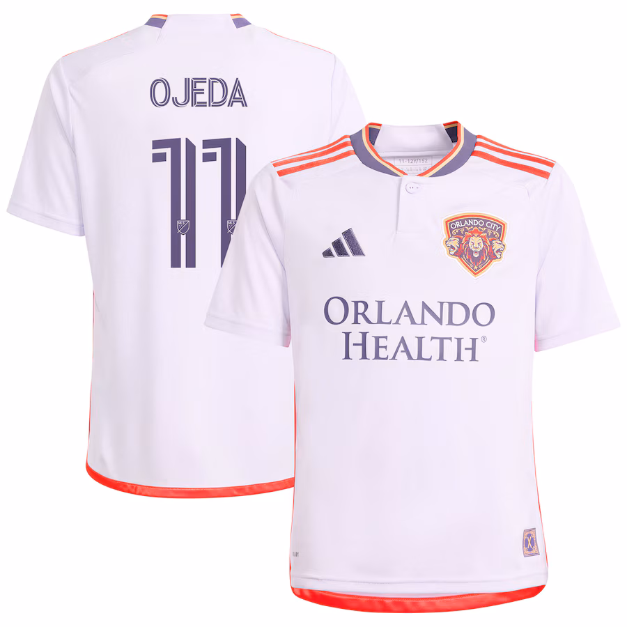 Youth Orlando City SC Martín Ojeda adidas Purple 2024 Legacy Kit Replica Player Jersey - Ujersey Shop