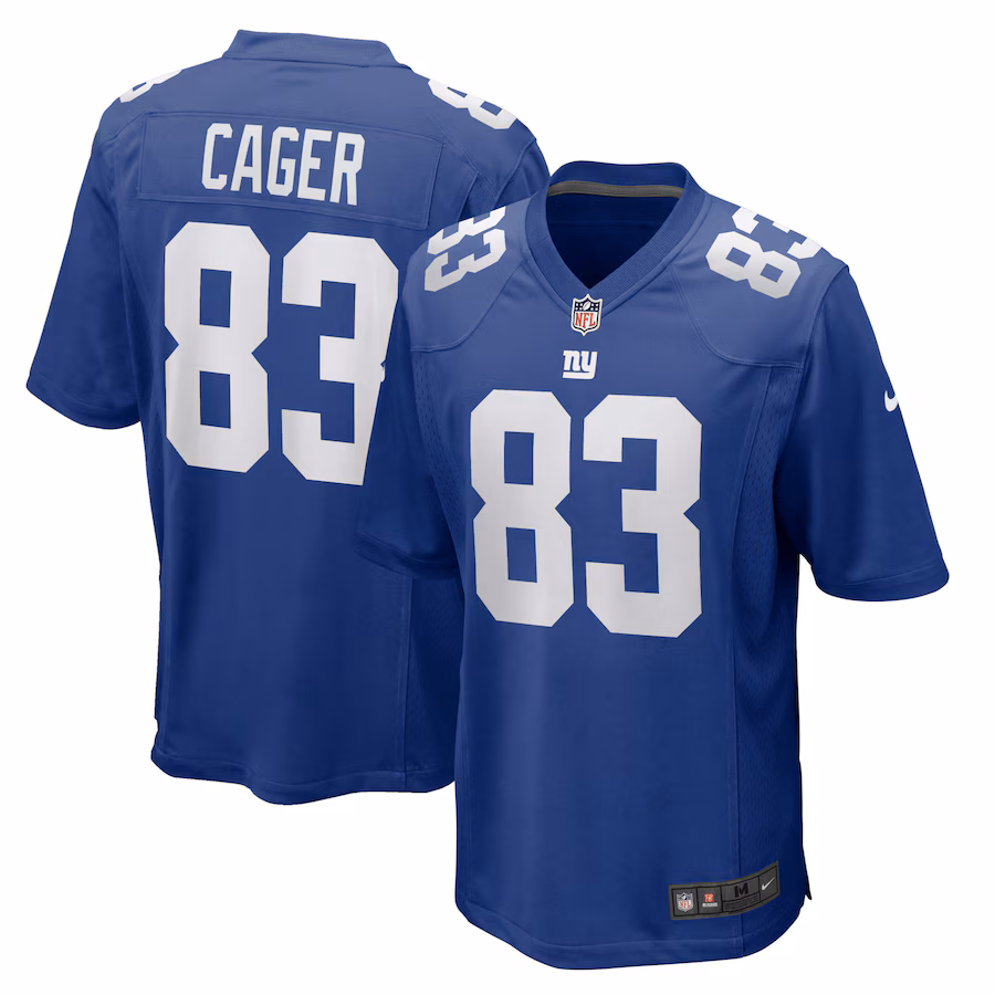 Men's New York Giants Lawrence Cager Nike Royal Home Game Player Jersey - Ujersey Shop