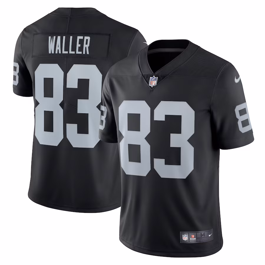 Men's Las Vegas Raiders Darren Waller Nike Black Limited Jersey - Ujersey Shop