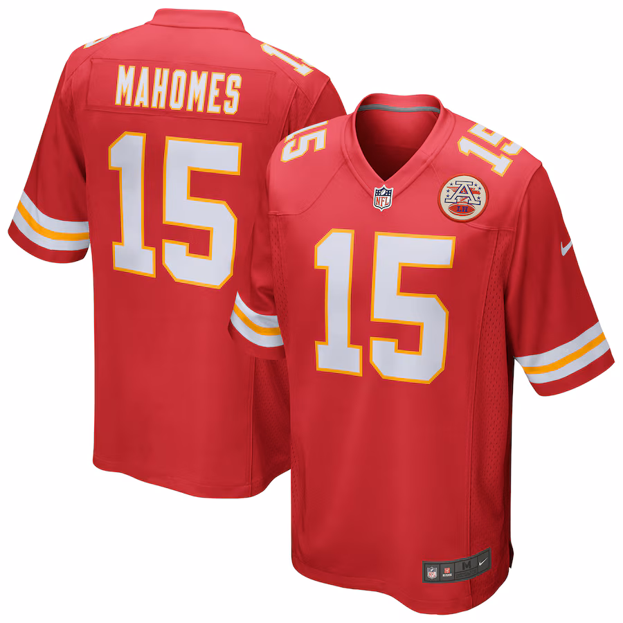 Men's Kansas City Chiefs Patrick Mahomes Nike Red Game Jersey - Ujersey Shop