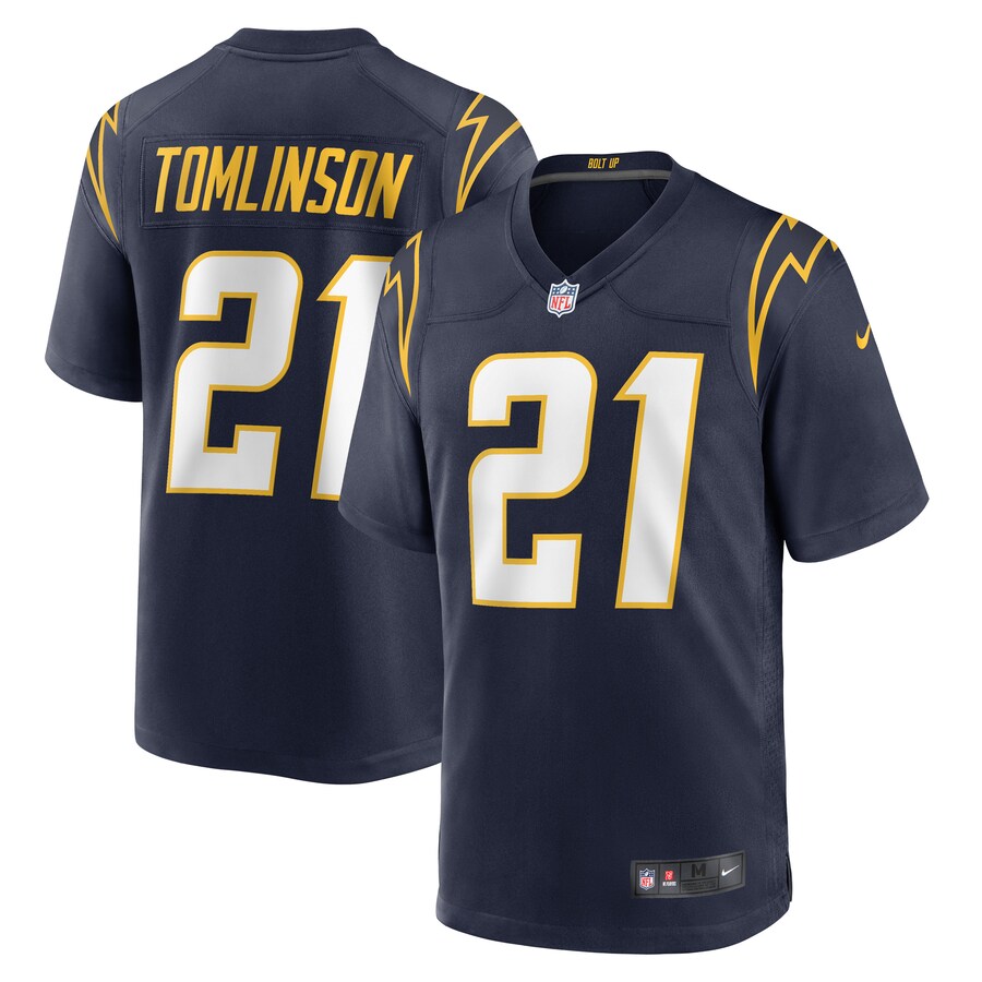 Men's Los Angeles Chargers LaDainian Tomlinson Nike Navy Retired Player Alternate Game Jersey - Ujersey Shop
