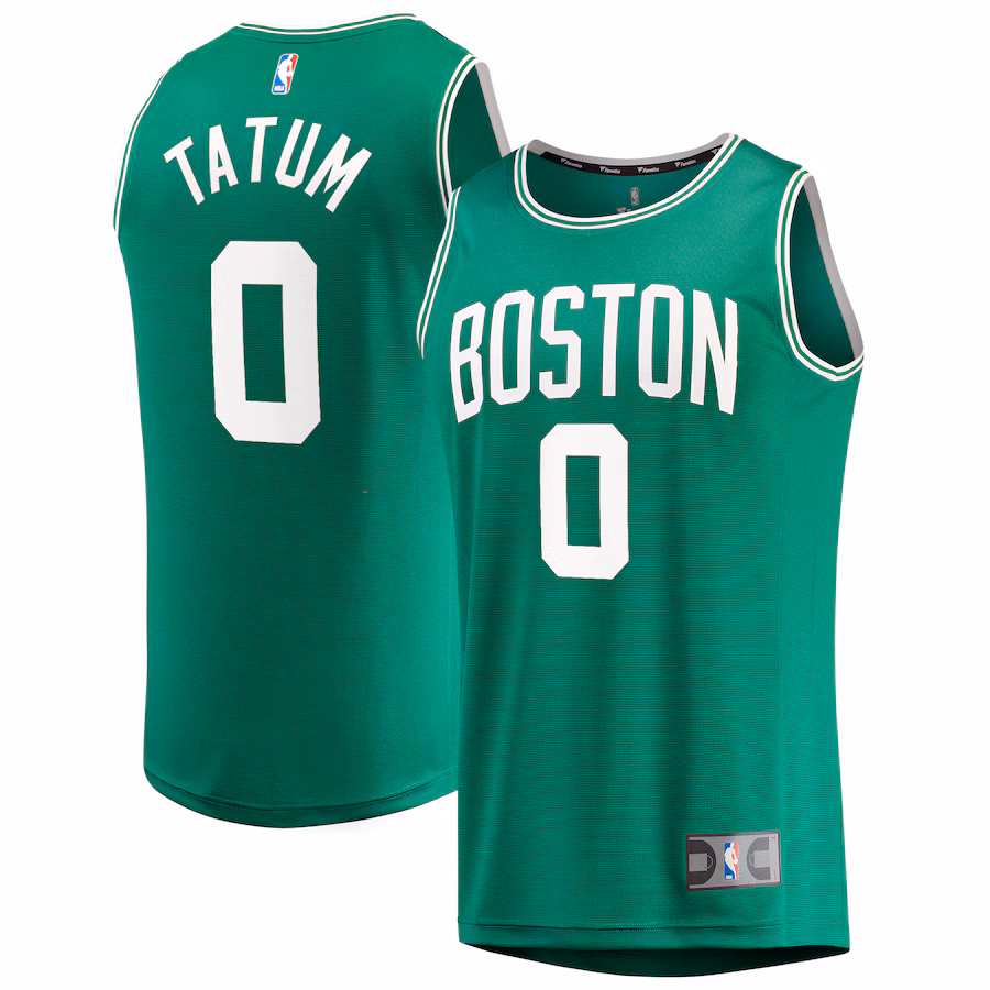 Men's Boston Celtics Jayson Tatum Fanatics Kelly Green Fast Break Replica Jersey - Icon Edition - Ujersey Shop