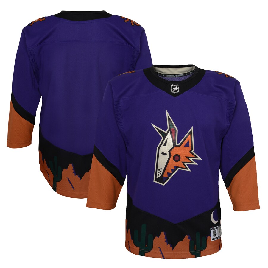 Youth Arizona Coyotes Purple 2020/21 Special Edition Premier Jersey - Ujersey Shop