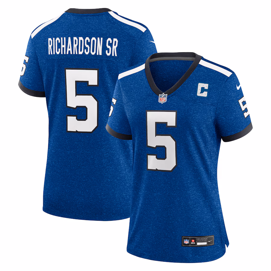Women's Indianapolis Colts Anthony Richardson Sr. Nike Royal Alternate Indiana Nights Game Jersey - Ujersey Shop