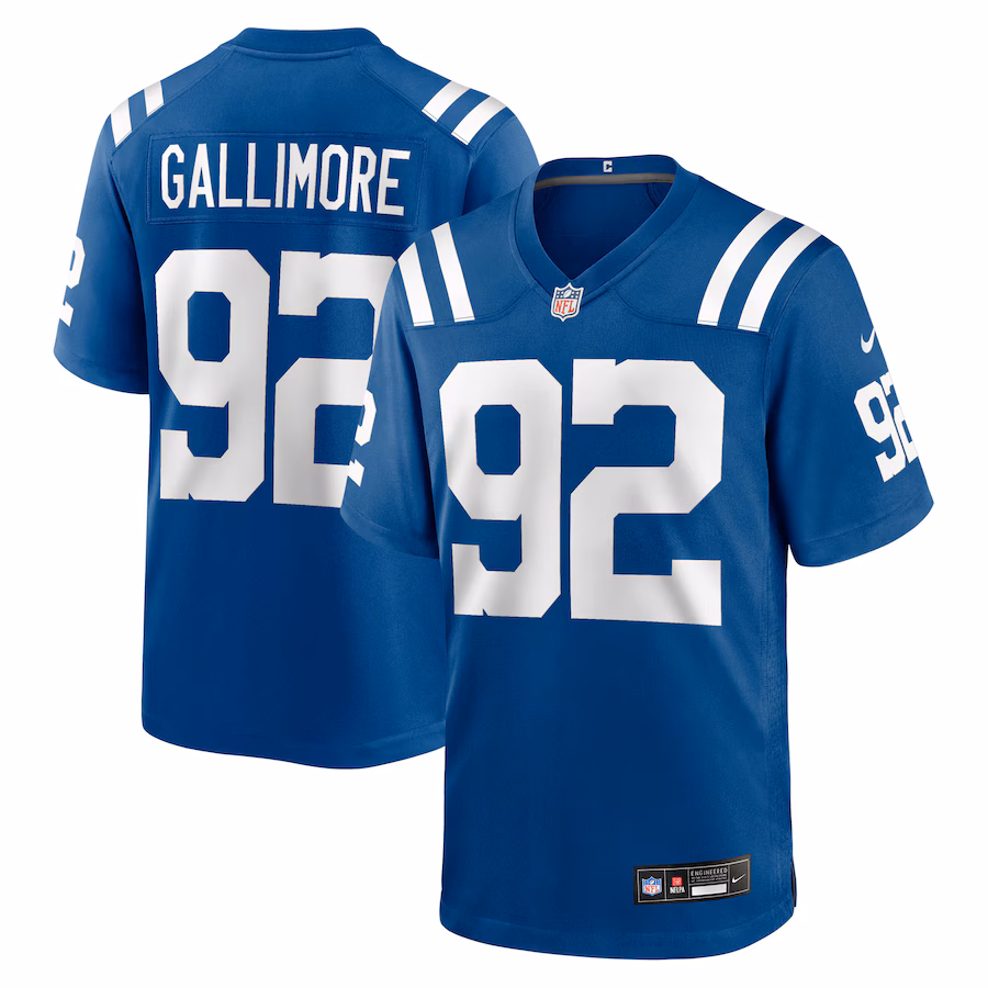 Men's Indianapolis Colts Neville Gallimore Nike Royal Team Game Jersey - Ujersey Shop